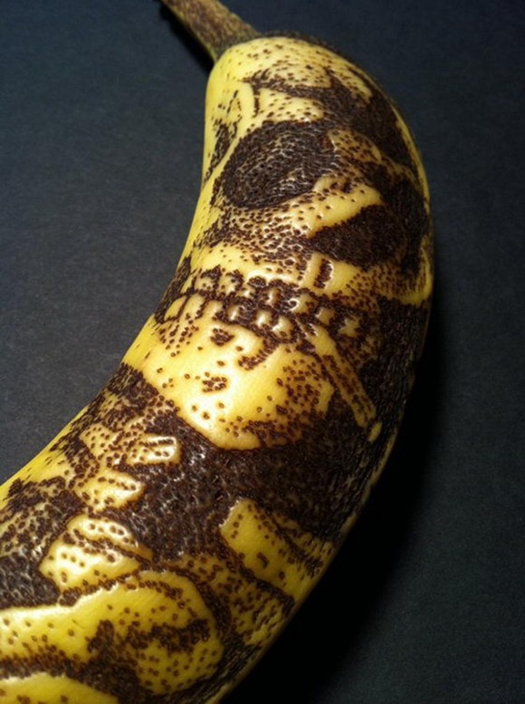 纹身的香蕉